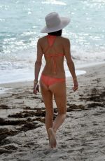 BETHENNY FRANKEL in Bikini at a Beach in Miami 12/03/2016