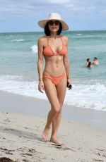 BETHENNY FRANKEL in Bikini at a Beach in Miami 12/03/2016