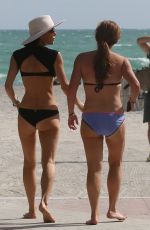 BETHENNY FRANKEL in Bikini on the Beach in Miami 12/05/2016