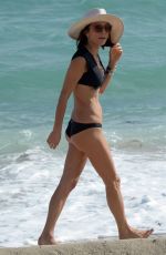BETHENNY FRANKEL in Bikini on the Beach in Miami 12/05/2016