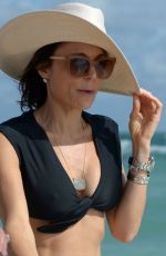 BETHENNY FRANKEL in Bikini on the Beach in Miami 12/05/2016