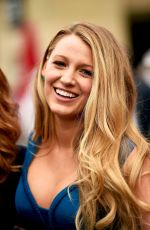 BLAKE LIVELY at Ryan Reynolds Honored with Star on the Hollywood Walk of Fame Ceremony 12/15/2016