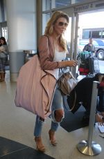 BRANDI GLANVILLE at LAX Airport in Los Angeles 12/29/2016