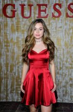 BREC BASSINGER at Guess Glitz and Glam Holiday Party in Los Angeles 12/13/2016