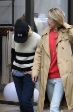 BRIT MARLING Shopping at The Grove in Los Angeles 12/23/2016
