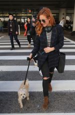 BRITTANY SNOW at Los Angeles International Airport 12/29/2016