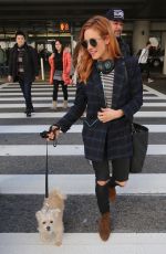 BRITTANY SNOW at Los Angeles International Airport 12/29/2016