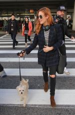 BRITTANY SNOW at Los Angeles International Airport 12/29/2016