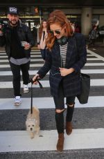 BRITTANY SNOW at Los Angeles International Airport 12/29/2016