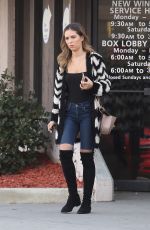 BRITTNY WARD Out and About in Los Angeles 12/07/2016
