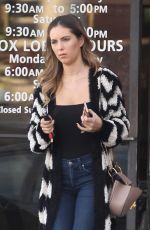 BRITTNY WARD Out and About in Los Angeles 12/07/2016