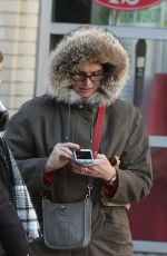 BROOKE SHIELD Out and About in New York 12/20/2016