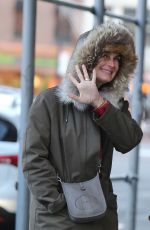 BROOKE SHIELD Out and About in New York 12/20/2016