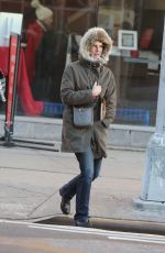 BROOKE SHIELD Out and About in New York 12/20/2016