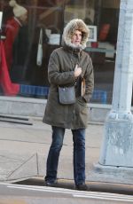 BROOKE SHIELD Out and About in New York 12/20/2016