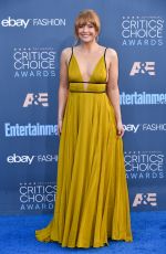 BRYCE DALLAS HOWARD at 22nd Annual Critics