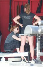 BRYCE DALLAS HOWARD at a Gym in Los Angeles 11/10/2016