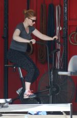 BRYCE DALLAS HOWARD at a Gym in Los Angeles 11/10/2016