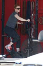 BRYCE DALLAS HOWARD at a Gym in Los Angeles 11/10/2016