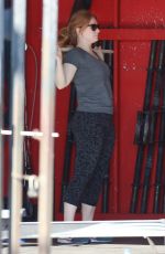 BRYCE DALLAS HOWARD at a Gym in Los Angeles 11/10/2016