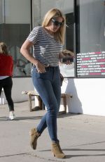 BUSY PHILIPPS at a Massage Salon in West Hollywood 12/28/2016