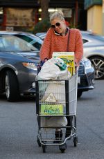 BUSY PHILIPPS Shopping for Grocery in West Hollywood 12/22/2016