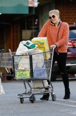 BUSY PHILIPPS Shopping for Grocery in West Hollywood 12/22/2016