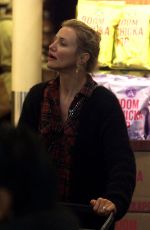 CAMERON DIAZ Shopping at Bristol Farms in Beverly Hills 12/27/2016