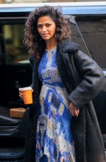 CAMILA ALVES Leaves Today Show in New York 12/20/2016