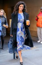 CAMILA ALVES Leaves Today Show in New York 12/20/2016