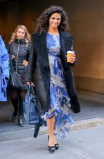 CAMILA ALVES Leaves Today Show in New York 12/20/2016
