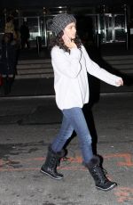 CAMILA ALVES Night Out in New York 12/21/2016