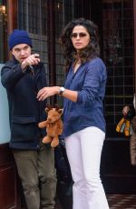CAMILA ALVES Out and About in New York 12/21/2016
