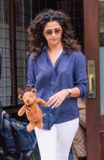 CAMILA ALVES Out and About in New York 12/21/2016