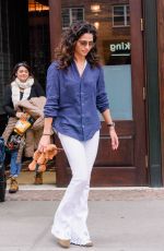 CAMILA ALVES Out and About in New York 12/21/2016