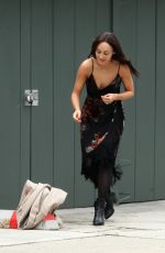 CARA SANTANA Make-up Free on the Set of a Photoshoot in West Hollywood 12/21/2016