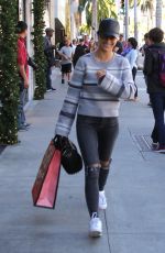 CARA SANTANA Show Her Engagement Ring While Shopping in Beverly Hills 12/29/2016