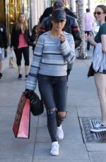 CARA SANTANA Show Her Engagement Ring While Shopping in Beverly Hills 12/29/2016