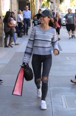 CARA SANTANA Show Her Engagement Ring While Shopping in Beverly Hills 12/29/2016