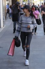 CARA SANTANA Show Her Engagement Ring While Shopping in Beverly Hills 12/29/2016
