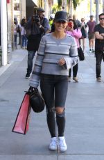 CARA SANTANA Show Her Engagement Ring While Shopping in Beverly Hills 12/29/2016
