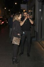 CAROLINE FLACK Leaves Groucho Nightclub in London 12/15/2016