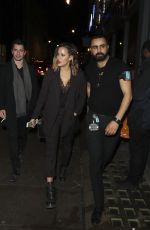 CAROLINE FLACK Leaves Groucho Nightclub in London 12/15/2016