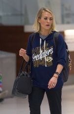 CARRIE UNDERWOOD at Airport in Adelaide 12/04/2016