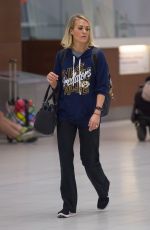CARRIE UNDERWOOD at Airport in Adelaide 12/04/2016