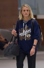 CARRIE UNDERWOOD at Airport in Adelaide 12/04/2016