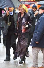 CATE BLANCHETT Arrives at Good Morning America in New York 12/29/2016