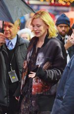 CATE BLANCHETT Arrives at Good Morning America in New York 12/29/2016