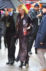 CATE BLANCHETT Arrives at Good Morning America in New York 12/29/2016