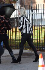 CATE BLANCHETT on the Set of 